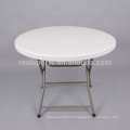 Tables et chaises en plastique Tables de restaurant Table pliante Table attachée